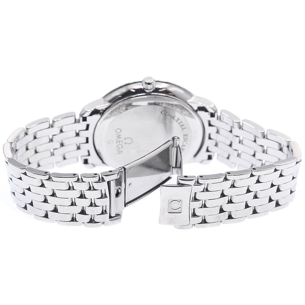  オメガ OMEGA 4574.31 デビル プレステージ コーアクシャル 自動巻き メンズ _949358 カーキ系 自動巻き時計 腕時計(アナログ)