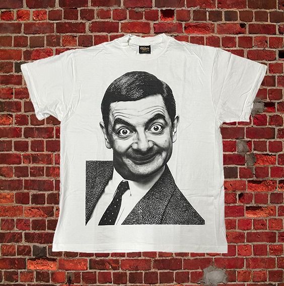 Mr. Bean / ミスタービーン Tシャツ LIVING LEGEND テディベア XL 白 