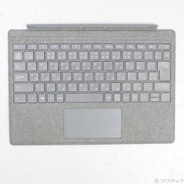 ソフマップ 〔中古品〕 Surface Pro Signature Type Cover FFP-00019 プラチナ【262】