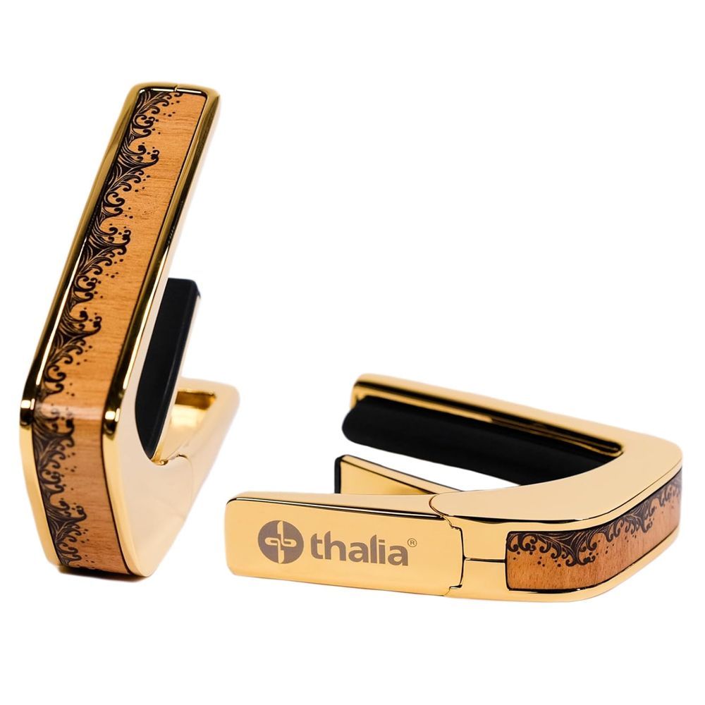 Thalia Capos ギターカポ ゴールド仕上げ TH-CG201-15 Flamed Maple Waves アメリカ製【並行輸入】 11,080円