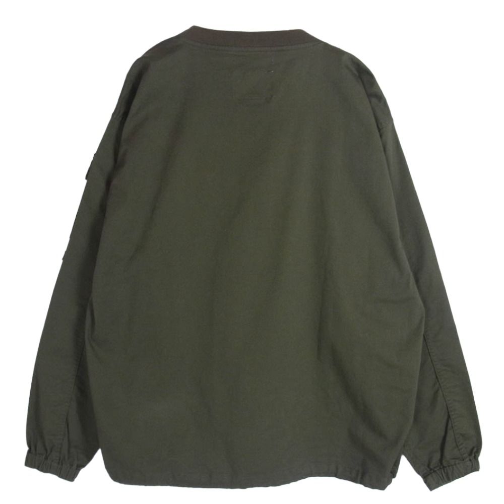 WTAPS ダブルタップス 21AW 212BRDT-SHM05 COTTON TWILL SMOCK LS