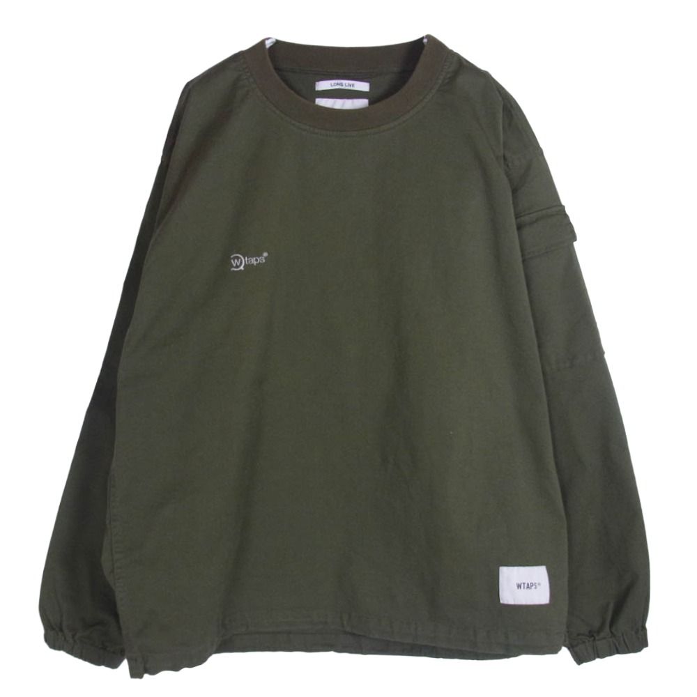 WTAPS ダブルタップス 21AW 212BRDT-SHM05 COTTON TWILL SMOCK LS