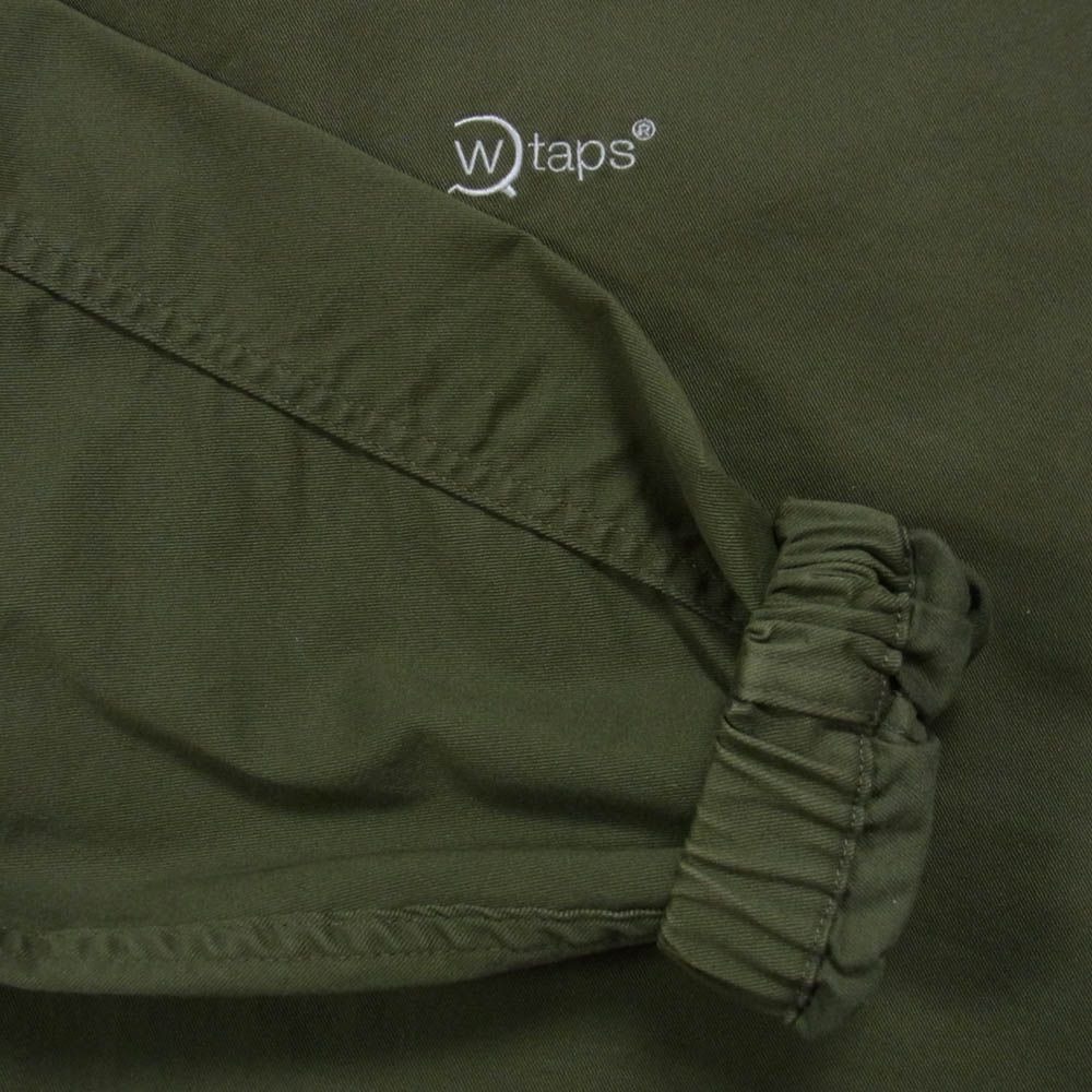 WTAPS ダブルタップス 21AW 212BRDT-SHM05 COTTON TWILL SMOCK LS