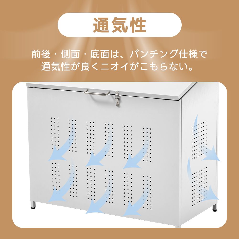 屋外ゴミ収納庫 ゴミ箱 屋外 ゴミ収集ボックス ごみ集積所 大容量