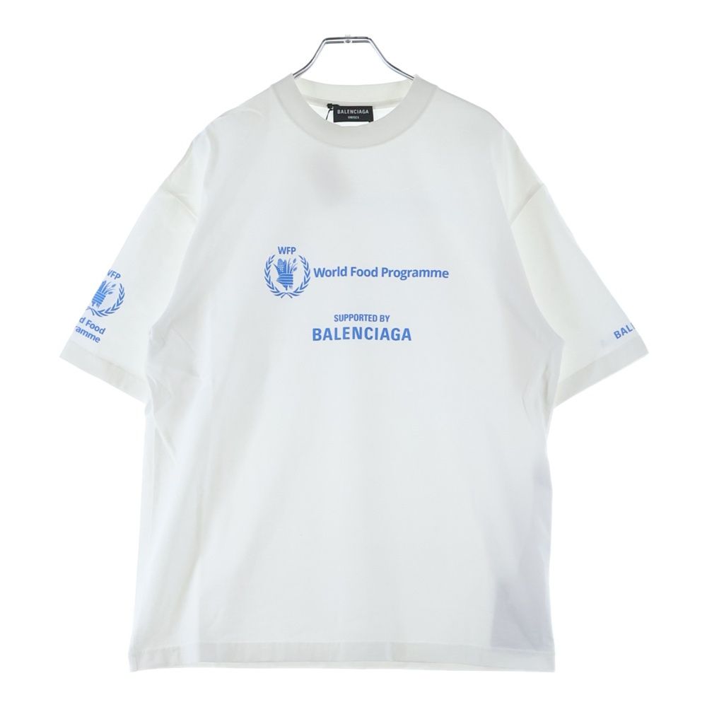 BALENCIAGA (バレンシアガ) WFPロゴプリント オーバーサイズ BALENCIAGA (バレンシアガ) WFPロゴプリント オーバーサイズ