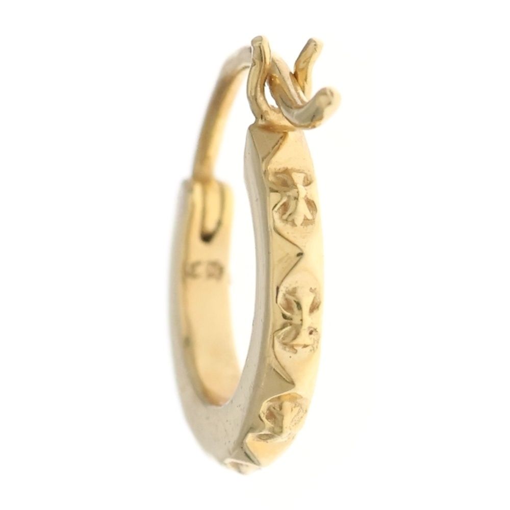 CHROME HEARTS (クロムハーツ) 22K TINY TFP HOOP タイニーフープ