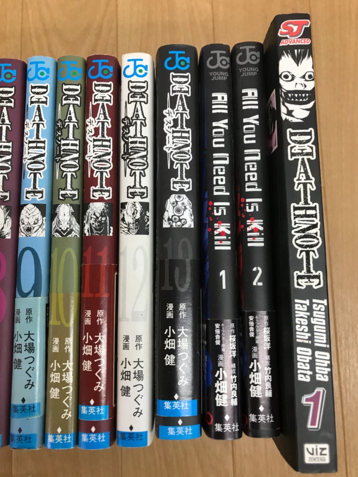 DEATH NOTE Black edition デスノート　英語版　全巻セット デスノート 全巻セット 英語版 DEATH NOTE コンプリートボックス DEATH