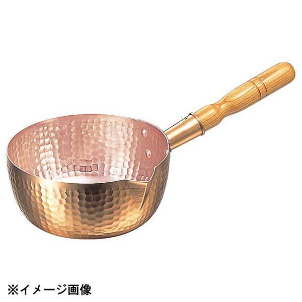 【新品】銅 打出 片口雪平鍋(内面錫引無)24cm