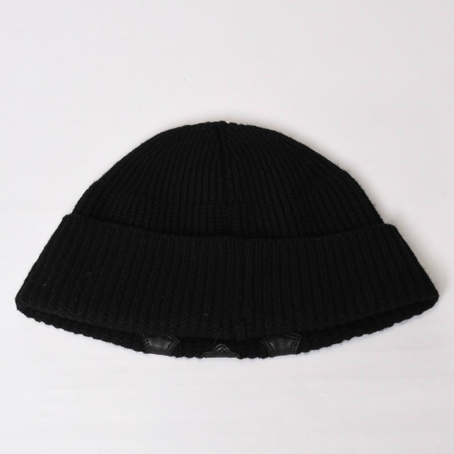 極美品 CHROME HEARTS クロムハーツ ビーニー ニット帽 トリプルクロス