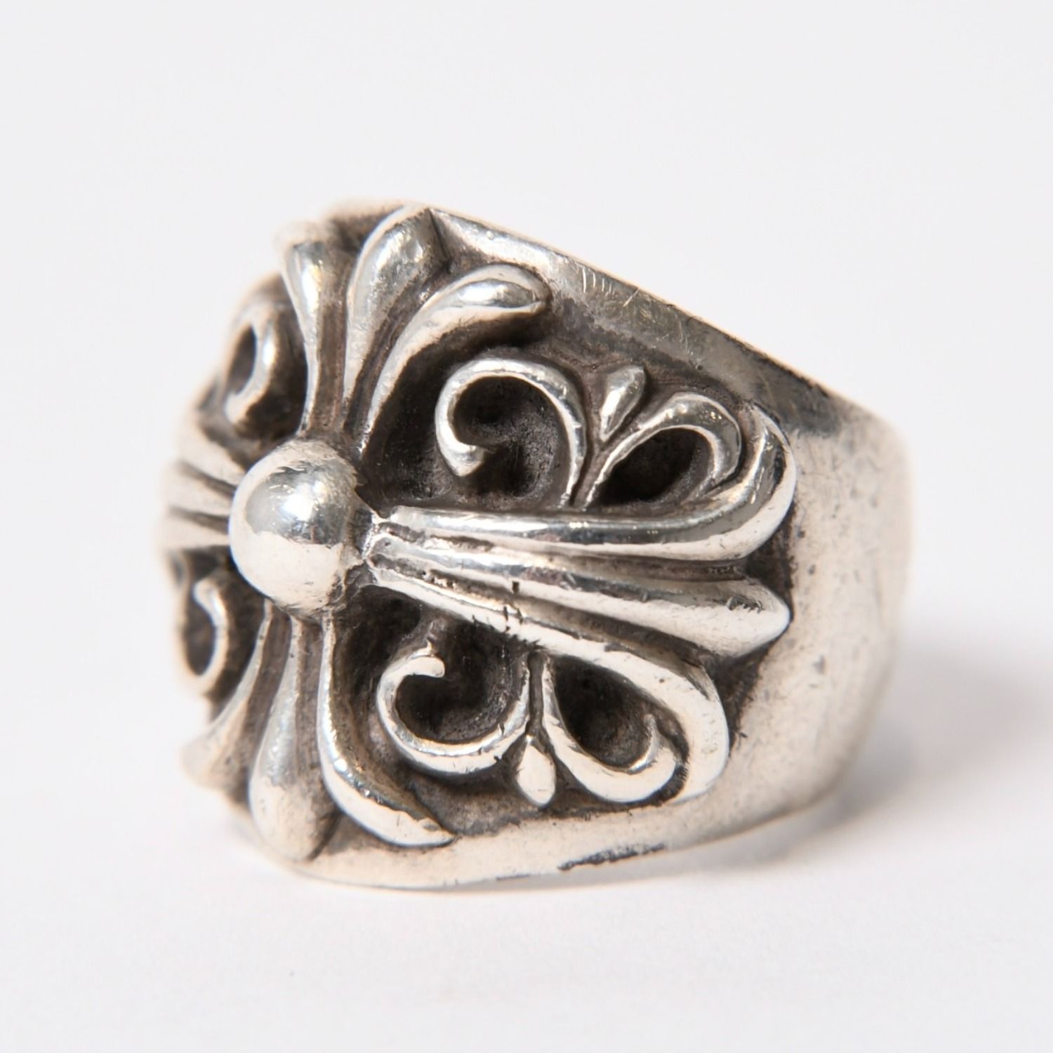 CHROME HEARTS クロムハーツ キーパーリング 指輪 サイズ20号 重量20g