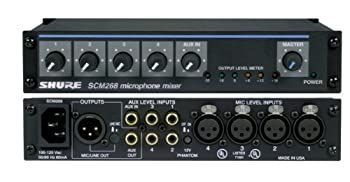 【中古】「未使用品」SHURE ミキサー SCM268