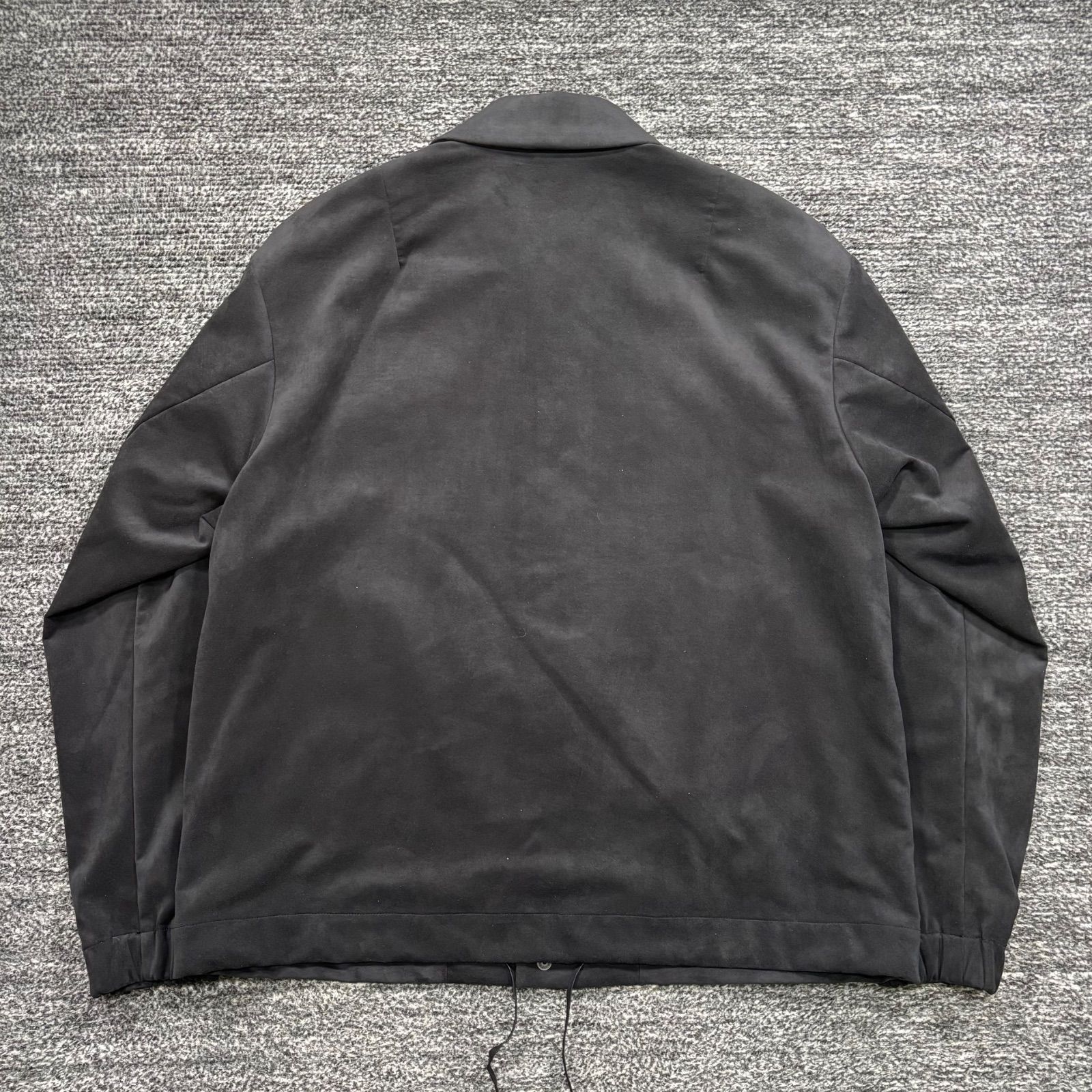 極美品 WEWILL W-015-3011 モールスキン コーチジャケット ブラック 3 