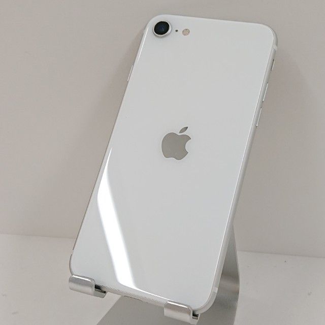 iPhoneSE 第2世代 64GB ドコモ ホワイト 送料無料 本体 c18436 - メルカリ