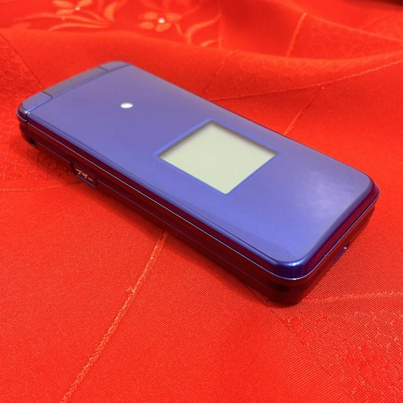 京セラ かんたんケータイ KYF43 ブルー SIMフリー 中古 - メルカリ