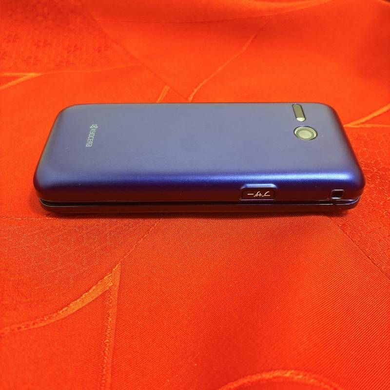 京セラ かんたんケータイ KYF43 ブルー SIMフリー 中古 - メルカリ