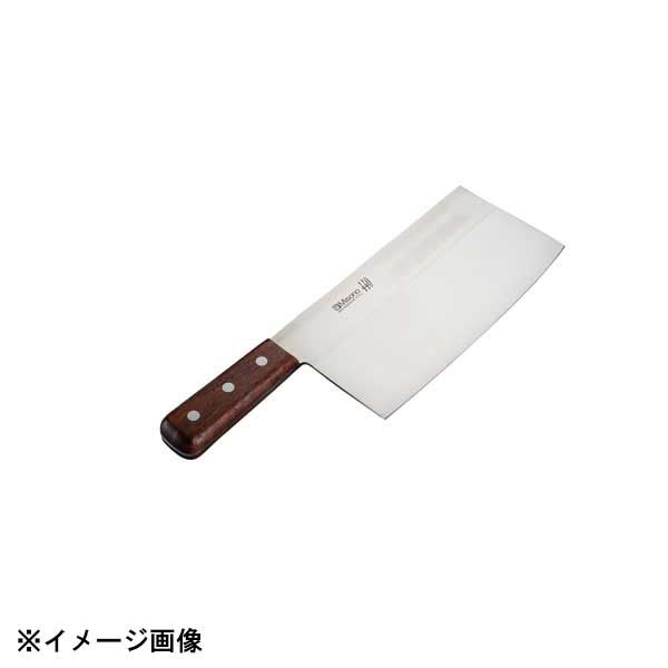 【新品】ミソノ刃物 ミソノ440 ツバ無中華包丁(幅広厚口) No.887 601335