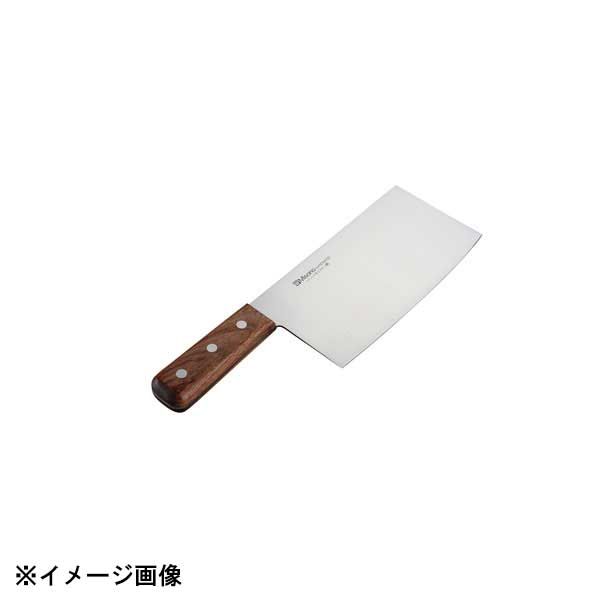 【新品】ミソノ刃物 ミソノ ツバ無モリブデン鋼中華包丁(家庭用) No.661 601334
