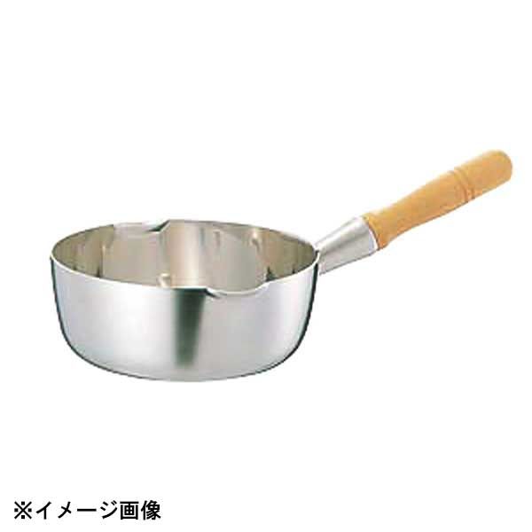 【新品】本間製作所 KO 3層鋼クラッド雪平鍋 24cm(3.8L) 014037