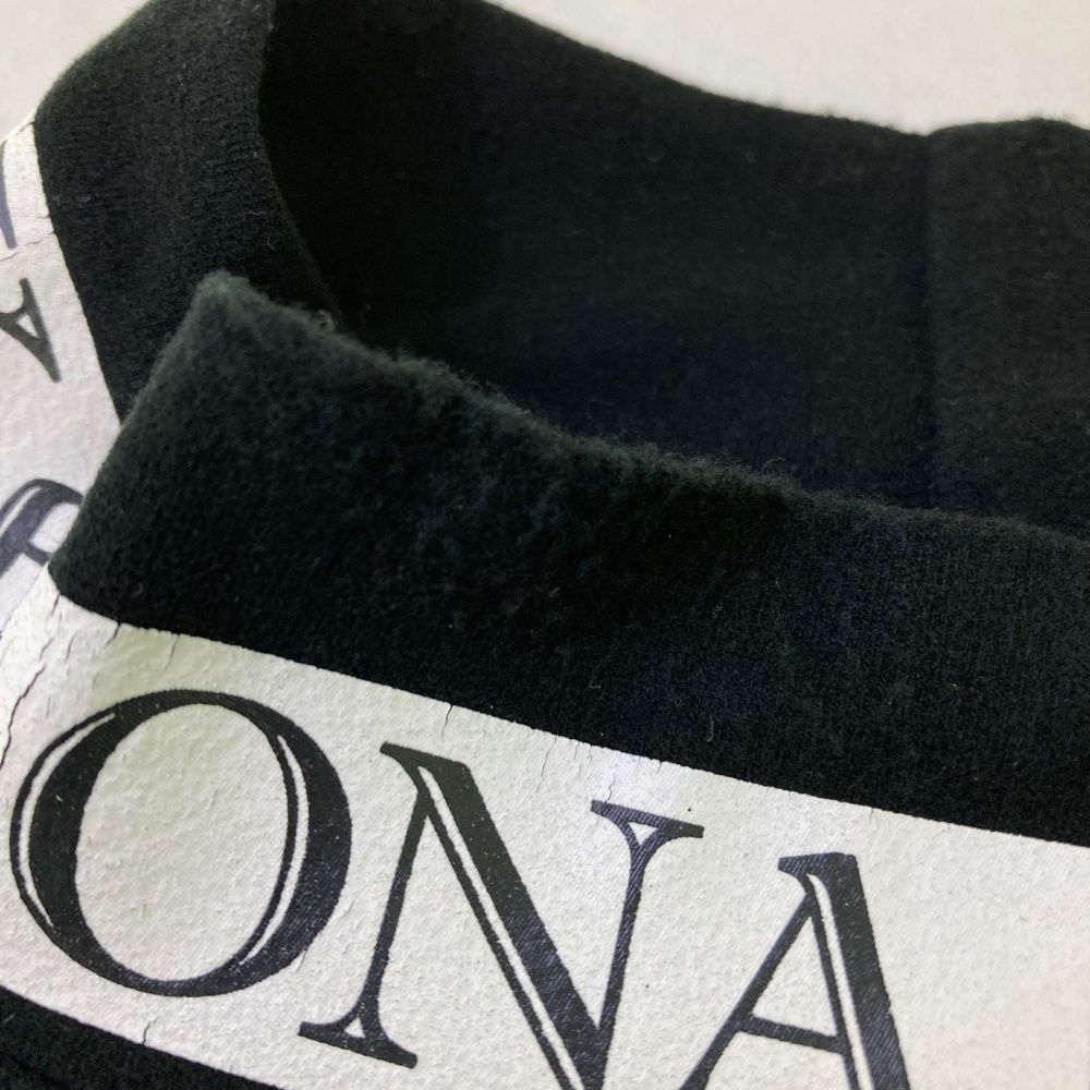 サイズ：48 MARK&LONA マークアンドロナ 2024年モデル ハイネック長袖Tシャツ 起毛  ブラック系 [240101650831] ゴルフウェア メンズ ストスト サイズ：48 MARK&LONA マークアンドロナ 2024年モデル ハイネック長袖T