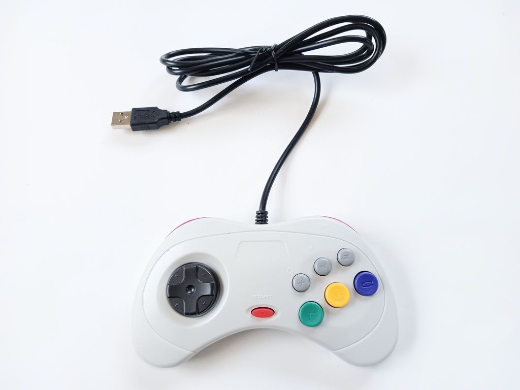 セガサターン USBコントローラー ホワイト/ブラック 新品 - メルカリ