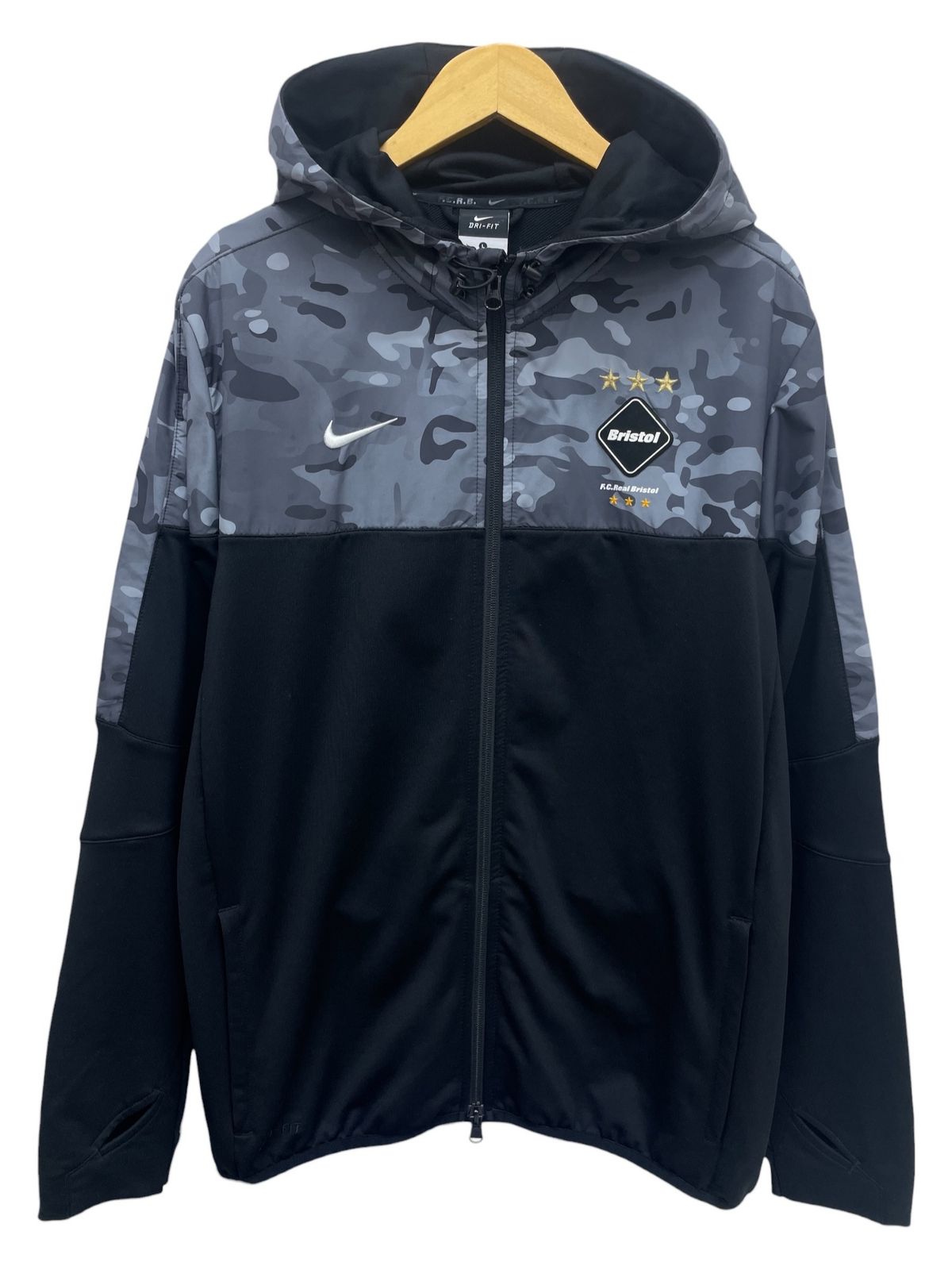 ジャケット・アウター F.C.R.B. DRI-FIT KNIT FZ HOODY S F.C.R.B.(F.C.Real Bristol) (ブリストル) NIKE DRI-FIT KNIT FZ HOODY