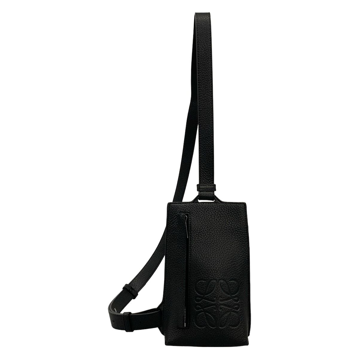 LOEWE(ロエベ) ワンショルダーバッグ バーティカルTポケット 黒 - メルカリ