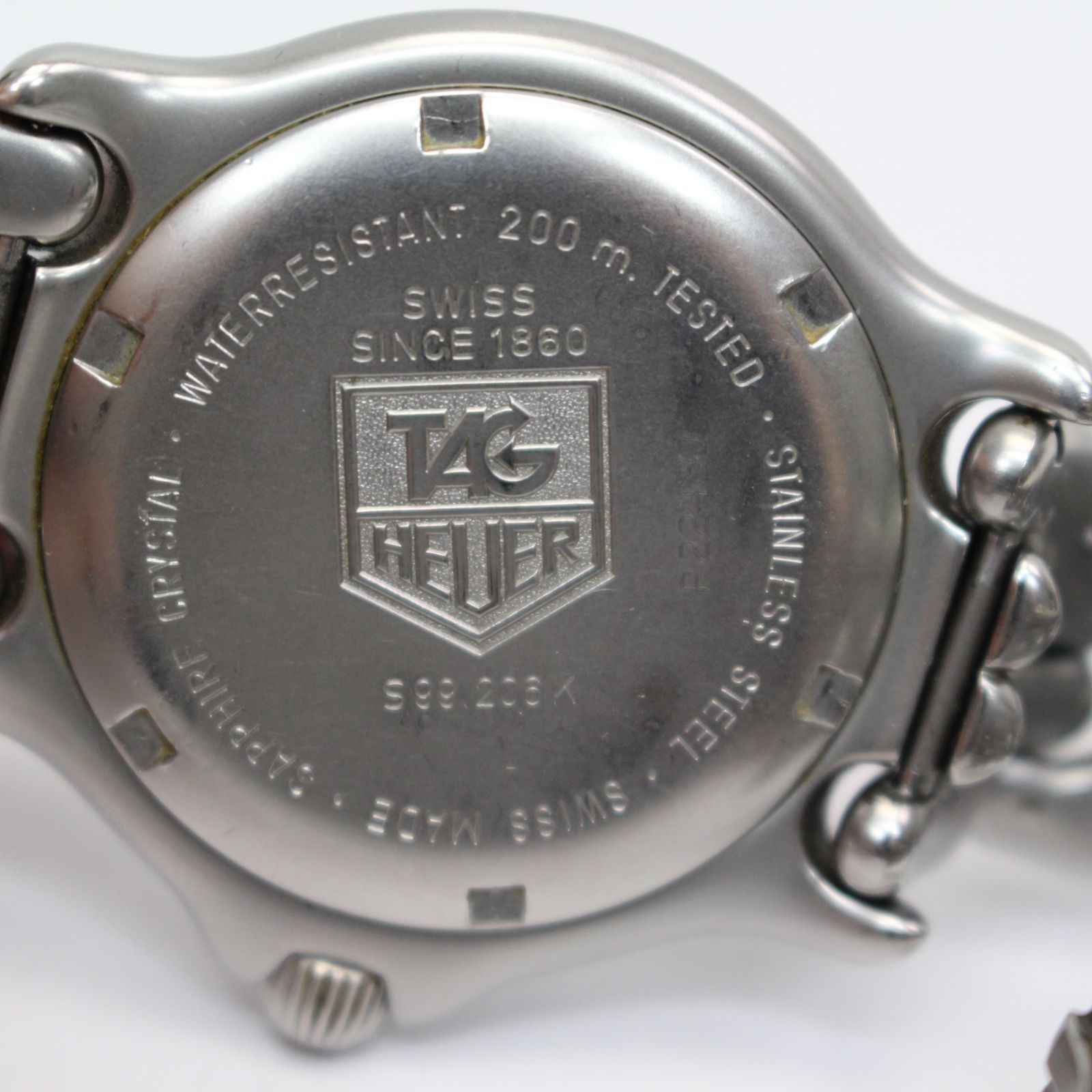 628)TAG HEUER タグホイヤー セル デイト S99.206 クォーツ メンズ 