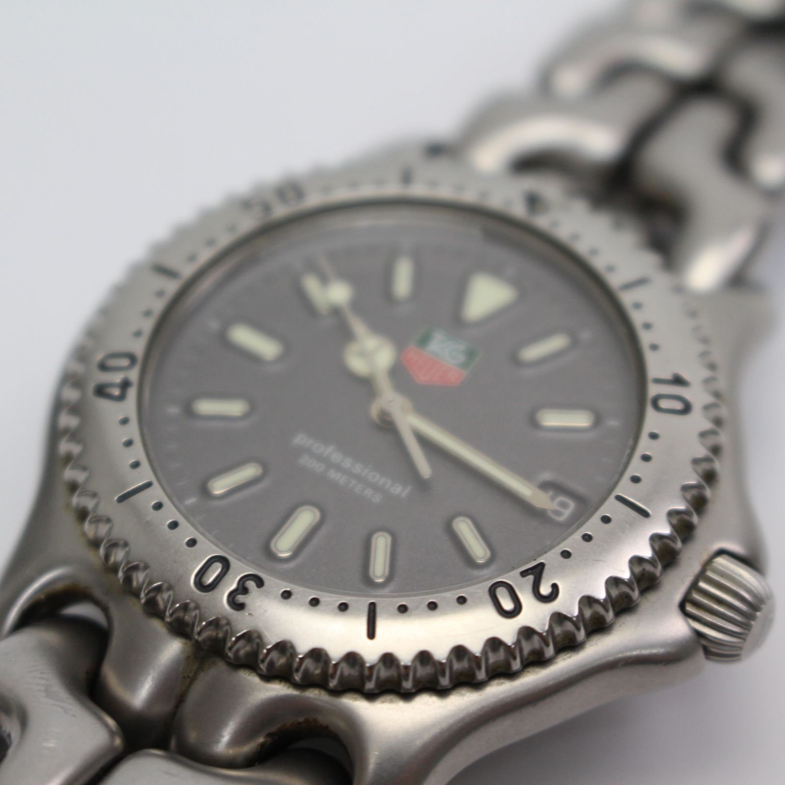 628)TAG HEUER タグホイヤー セル デイト S99.206 クォーツ メンズ 