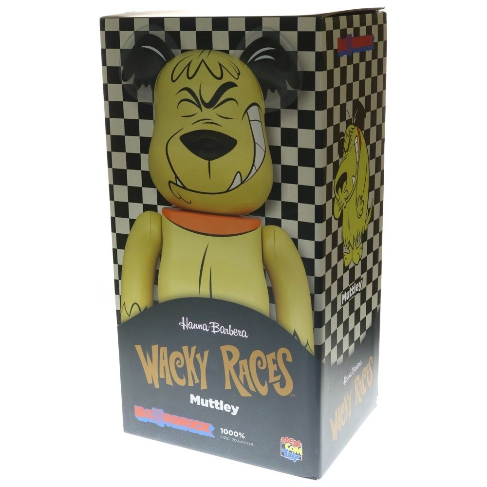 MEDICOM TOY (メディコムトイ) BE@RBRICK Muttley WACKYRACES 1000 