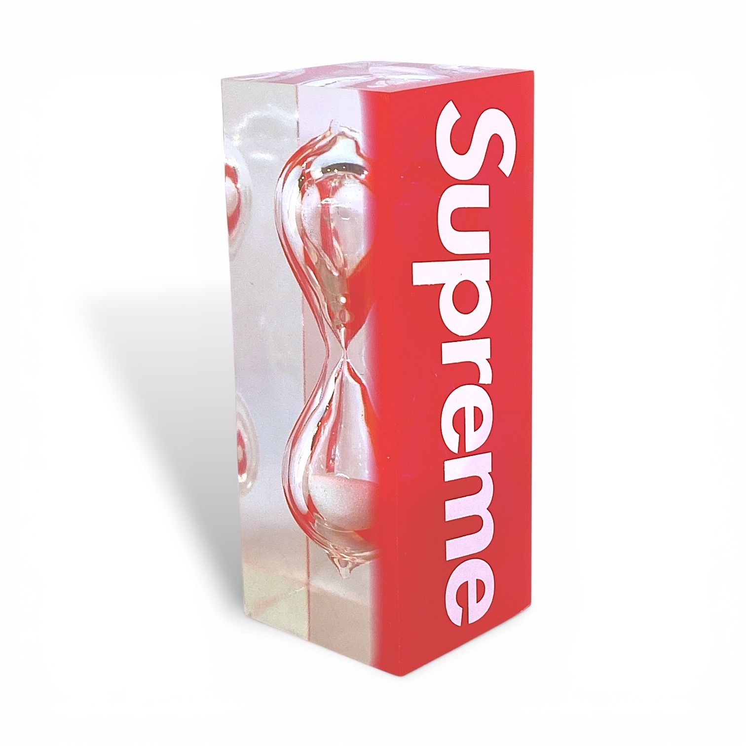 2013年ss 新品　Supreme シュプリーム　ガラストレイ　正規品 SUPREME シュプリーム 2015SS 春夏 SANDTIMER 砂時計 ガラス 置物