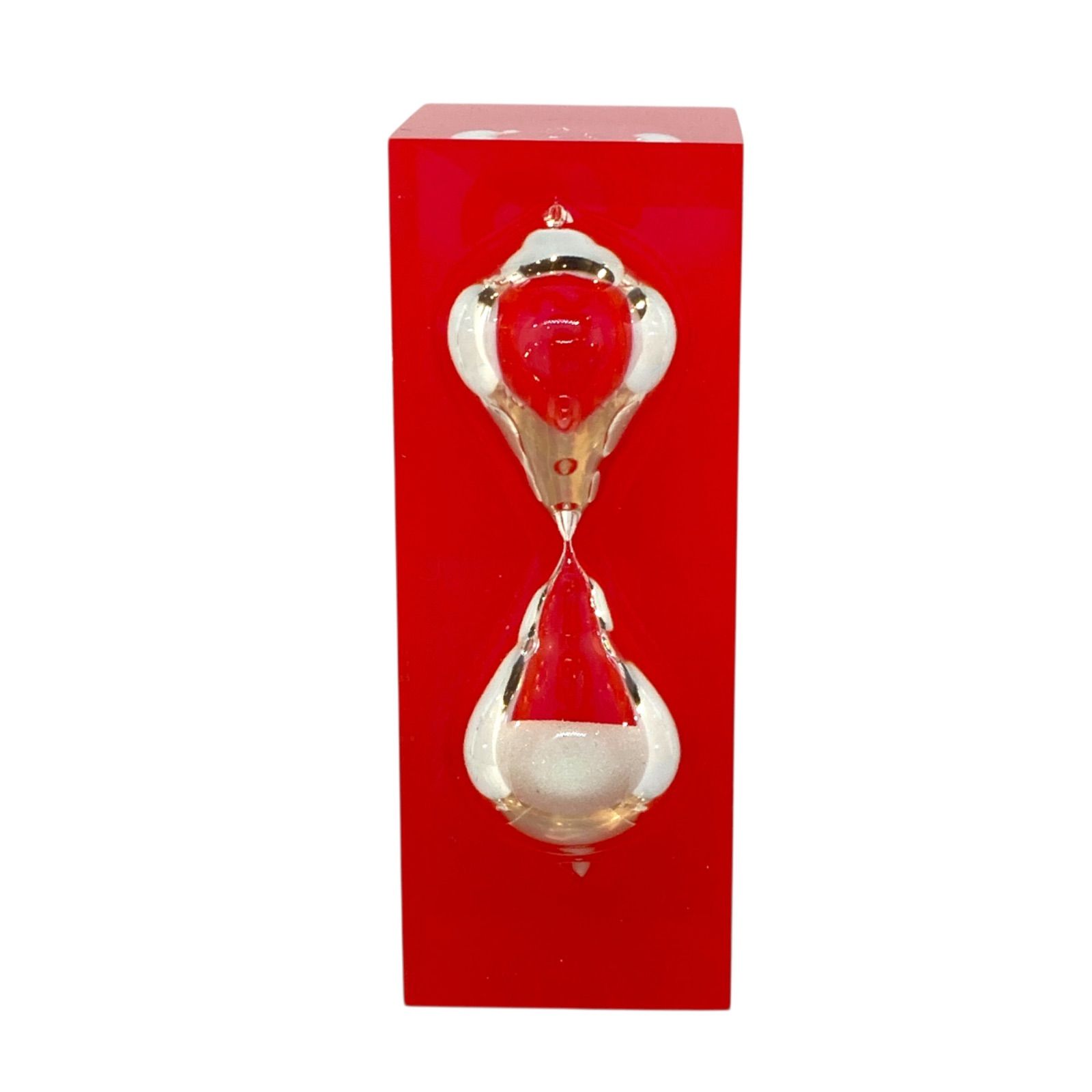 SUPREME シュプリーム 2015SS 春夏 SANDTIMER 砂時計 ガラス 置物 