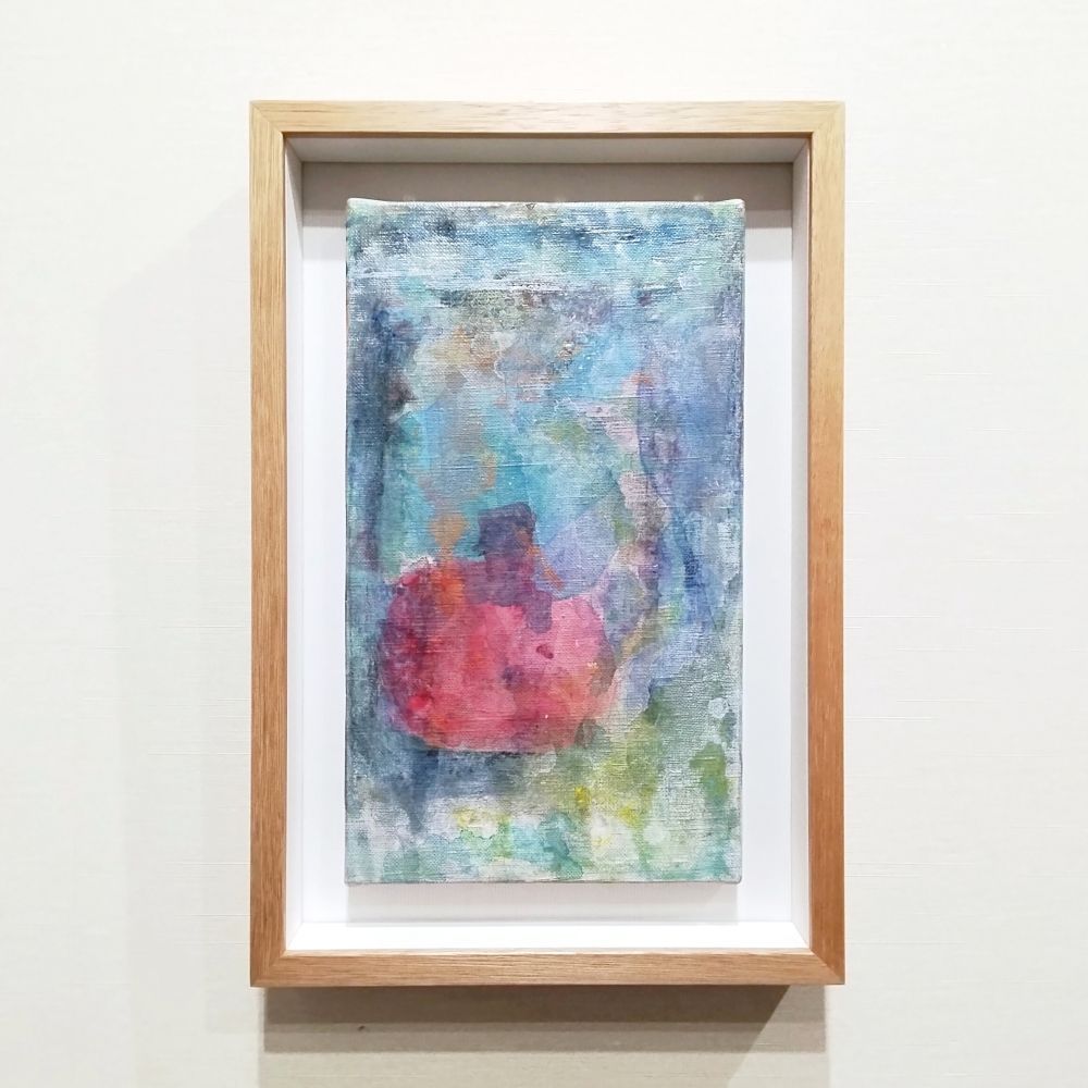 内野隆文 静物 絵画 キャンバス アクリル画 M3号 抽象画 現代