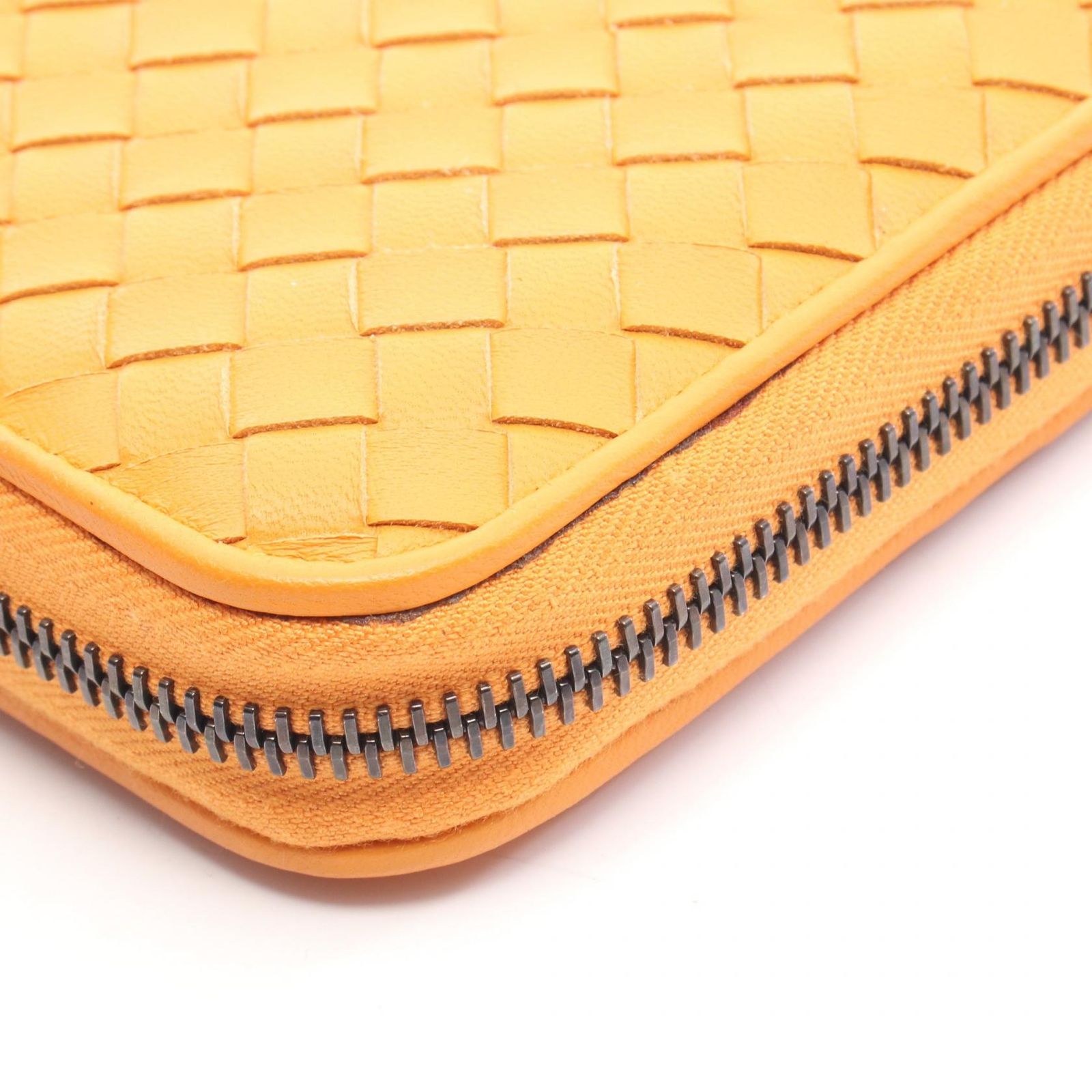 ボッテガヴェネタ BOTTEGA VENETA ラウンド長財布 イントレチャート 