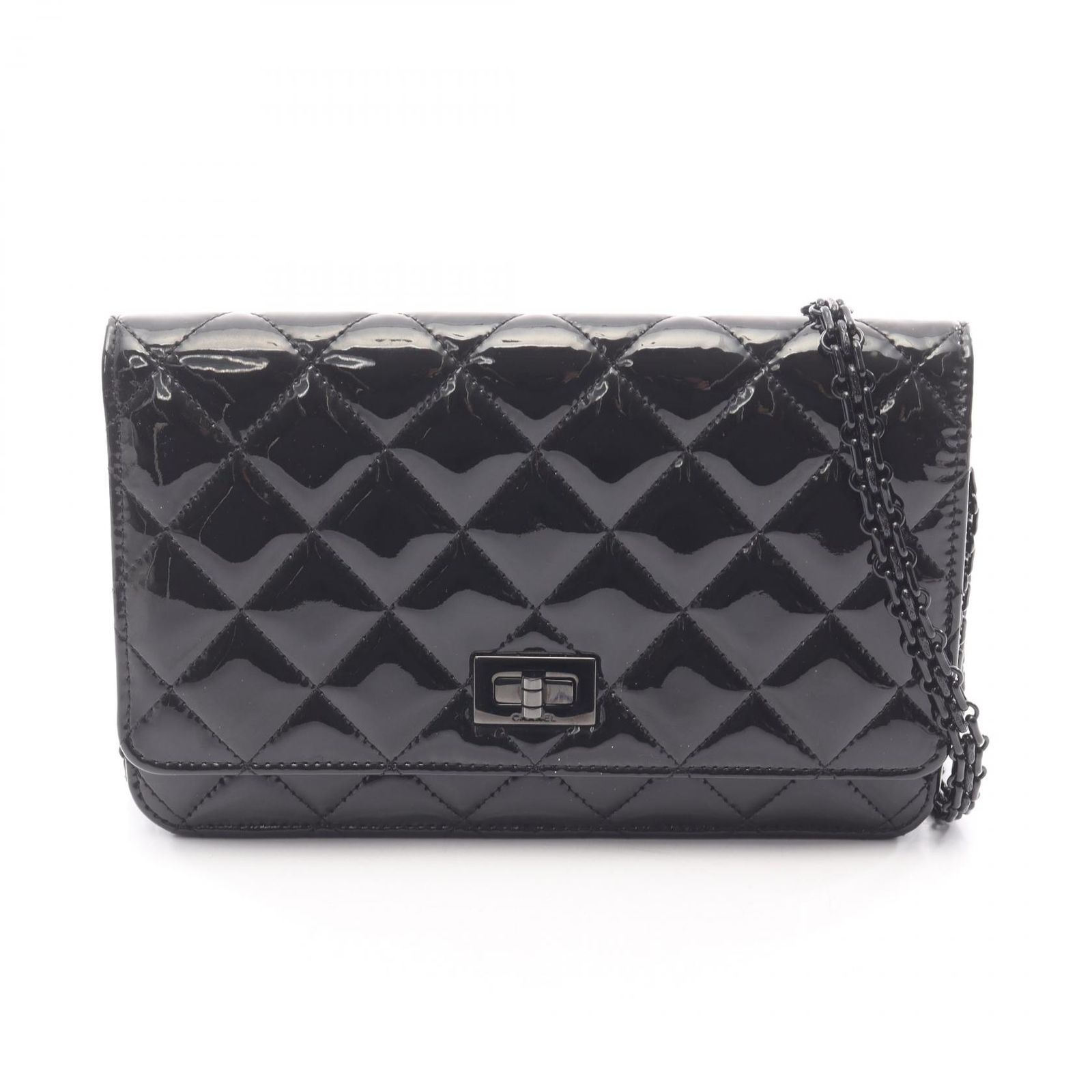 シャネル CHANEL ショルダーバッグ 2.55 マトラッセ ブラック シャネル CHANEL ショルダーバッグ 2.55 マトラッセ ブラック
