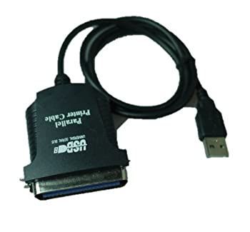 【中古】「未使用品」USB→プリンターパラレルポート36pinオス変換ケーブル