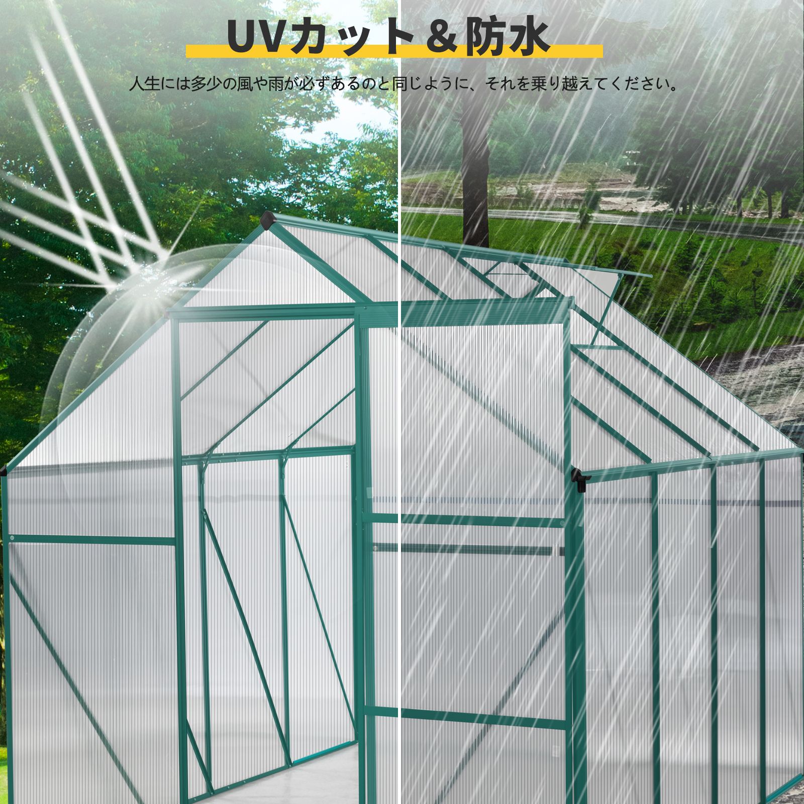 新入荷｜温室 保温 温室棚 収納庫 園芸用 ビニールハウス 頑丈 耐久性 