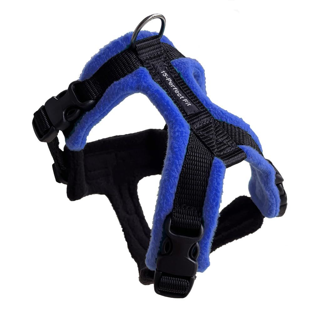Perfect Fit Harness パーフェクトフィットハーネス Sサイズ （小型犬用） スカイ 15mm (XS-10) フリースラインドハーネス2号相当 気管虚脱 sky15S【送料無料】【☆Yuki☆Shop】 ad4eac07