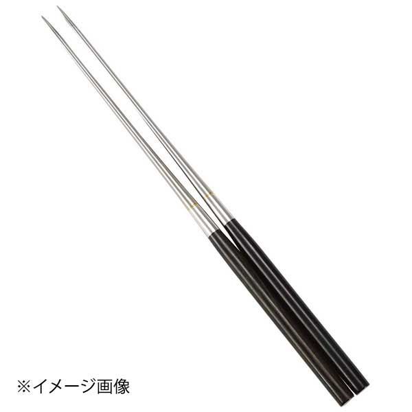【新品】純チタン 黒檀柄盛箸(ステン口)165mm 2716