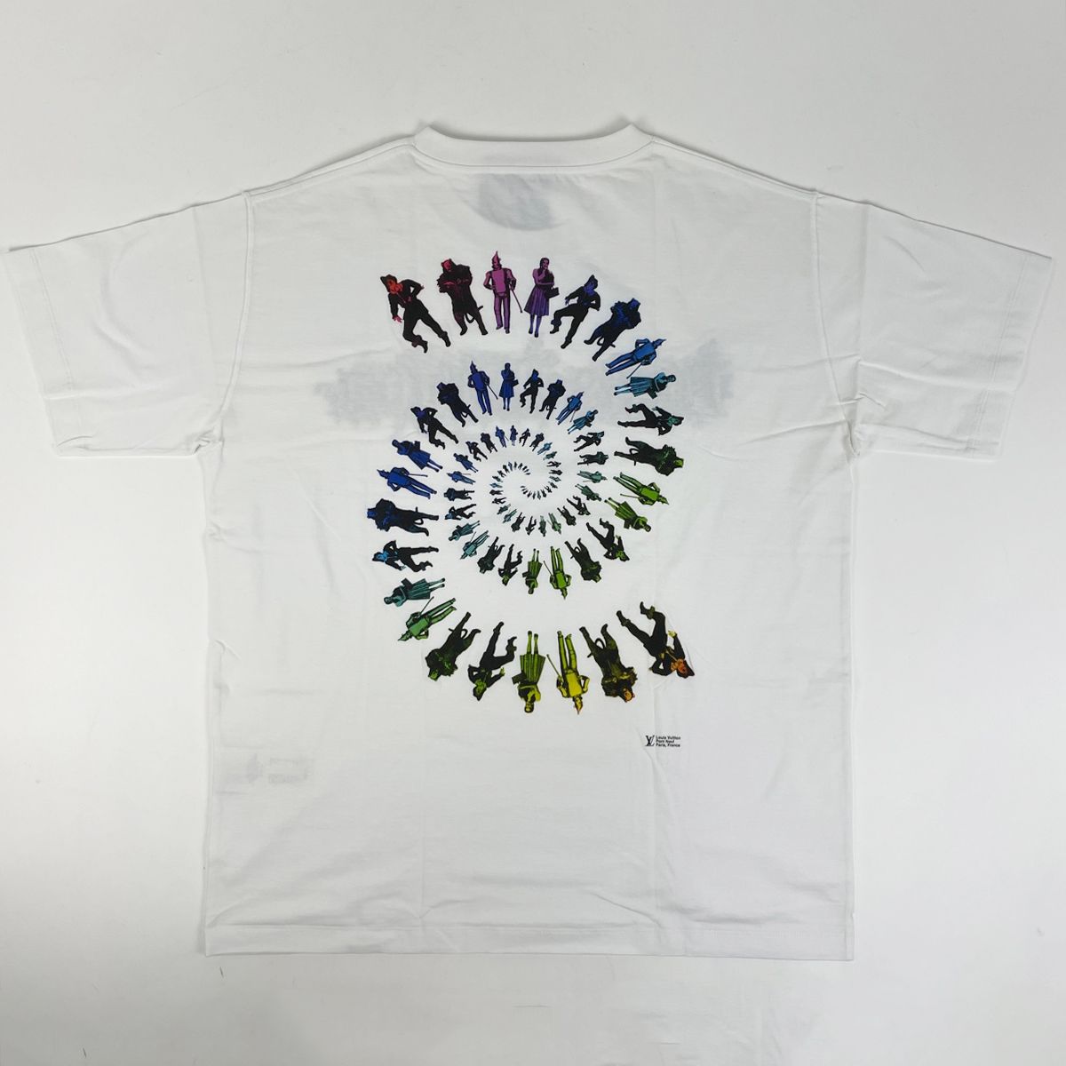 ルイ・ヴィトン Louis Vuitton オズの魔法使い 半袖Tシャツ 刺繍 ルイ・ヴィトン Louis Vuitton オズの魔法使い 半袖Tシャツ 刺繍