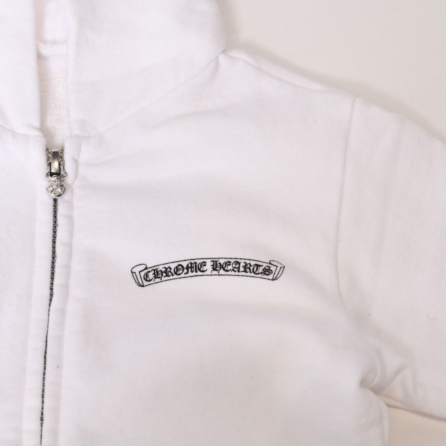 CHROME HEARTS クロムハーツ ジップアップ パーカー ロゴ ブラック 
