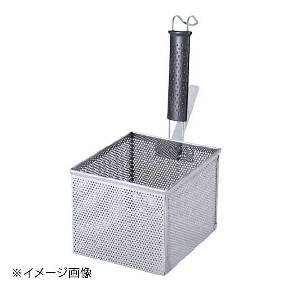 【新品】三宝産業株式会社 18-8パンチングシリコン柄角型うどん揚 09253193