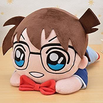 中古】「未使用品」メガジャンボ 寝そべり ぬいぐるみ 江戸川コナン 蝶