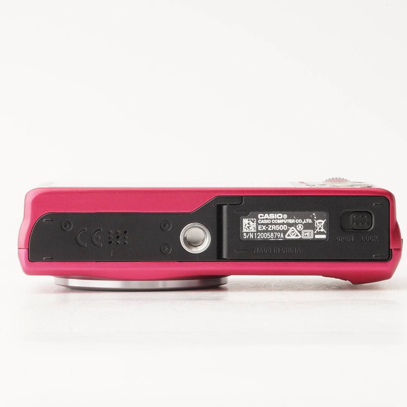 カシオ Casio EXILIM EX ZR500 ピンク コンパクトデジタルカメラ 