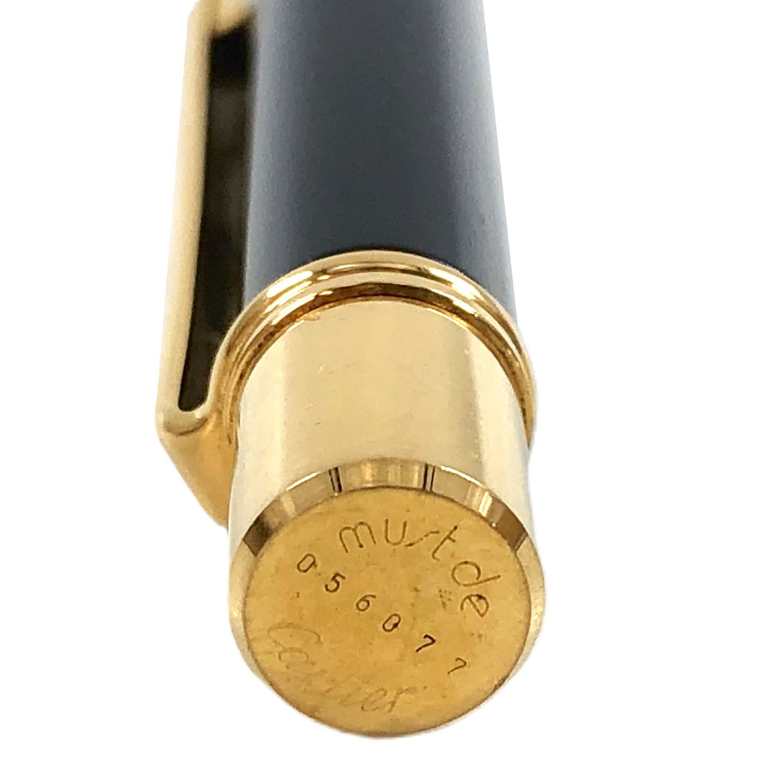 Cartier カルティエ ボールペン トリニティ ゴールド ツイスト式 筆記