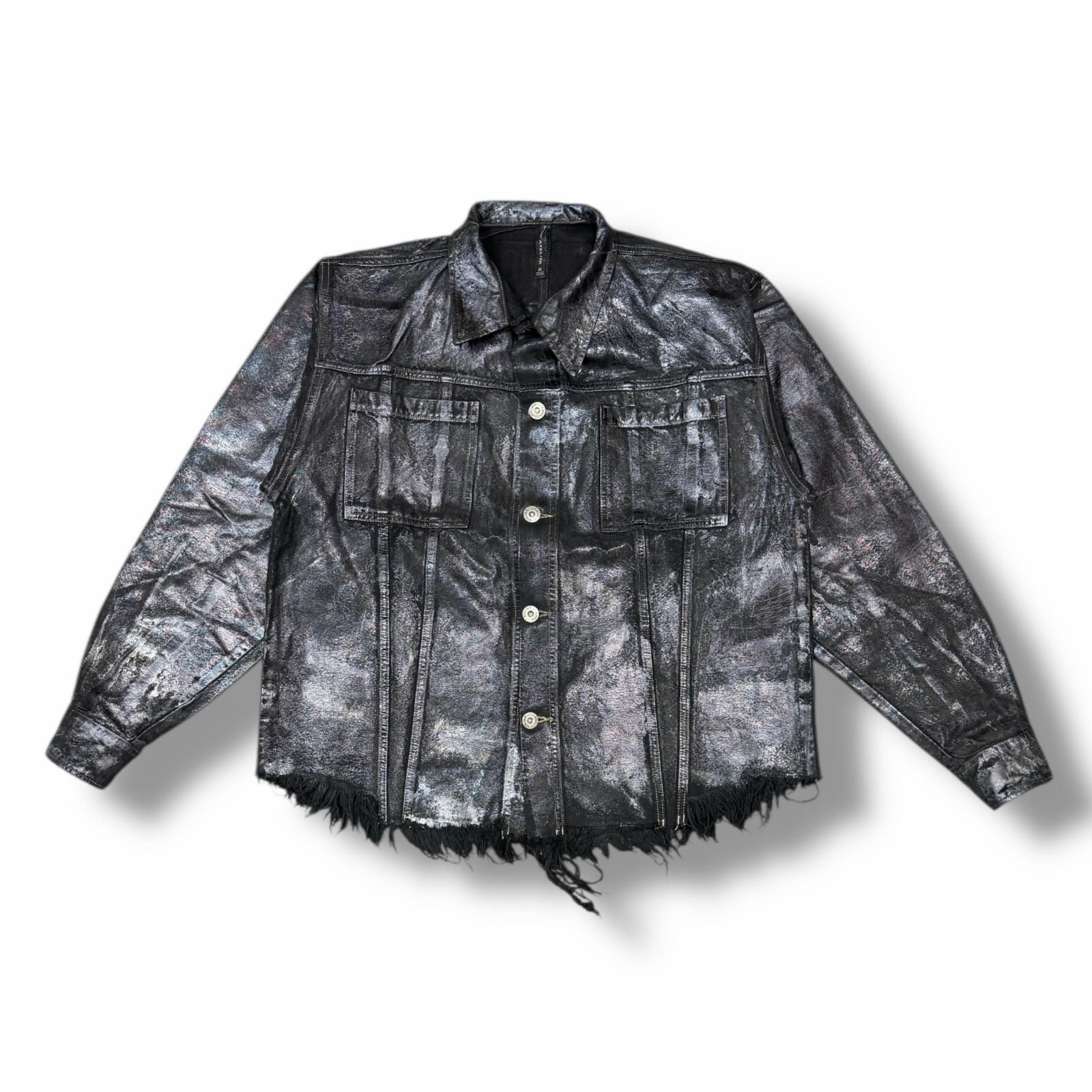 参考上代47300円 LATUI ATELIER 25AW VINTAGE TRAUMA SHIRT 