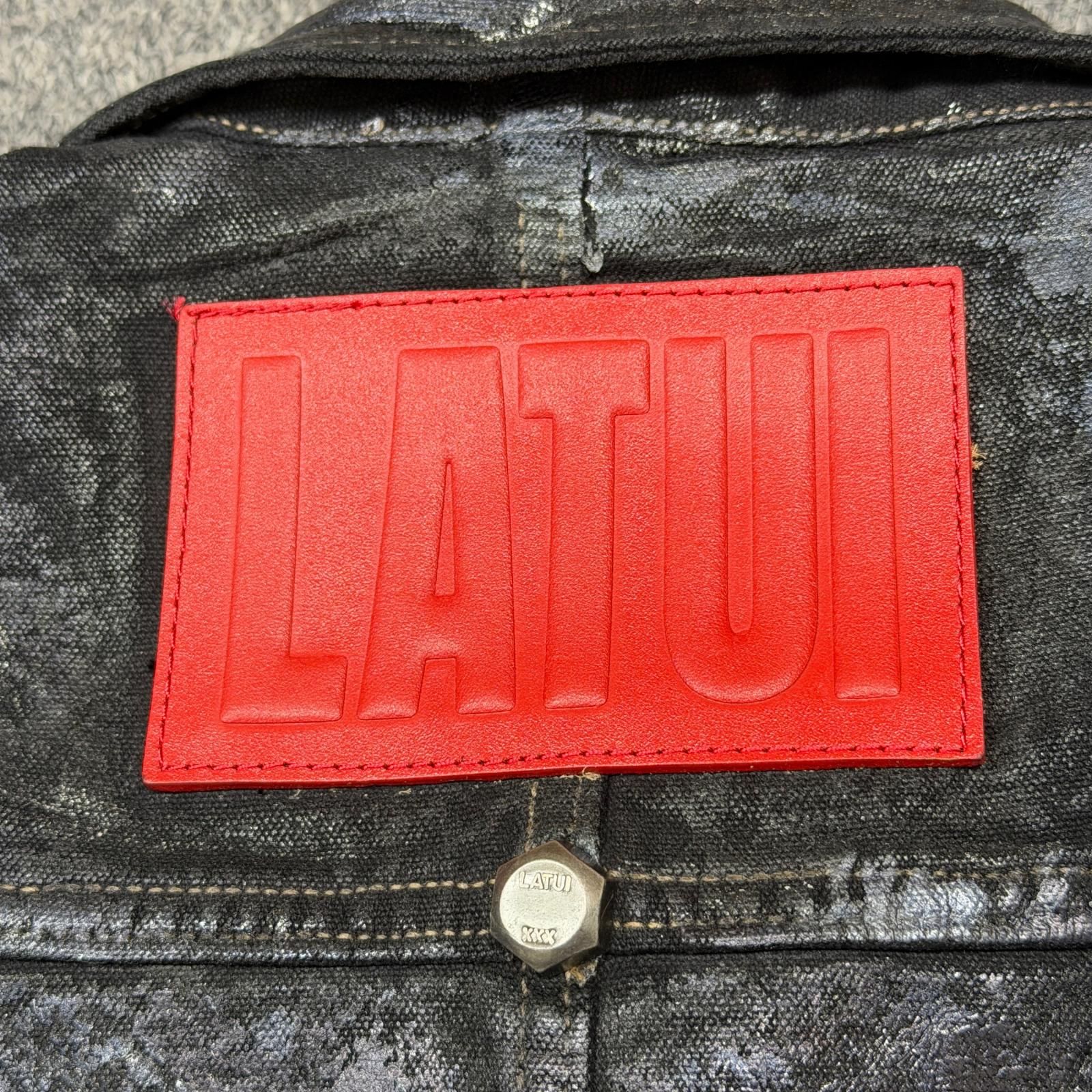 参考上代47300円 LATUI ATELIER 25AW VINTAGE TRAUMA SHIRT 