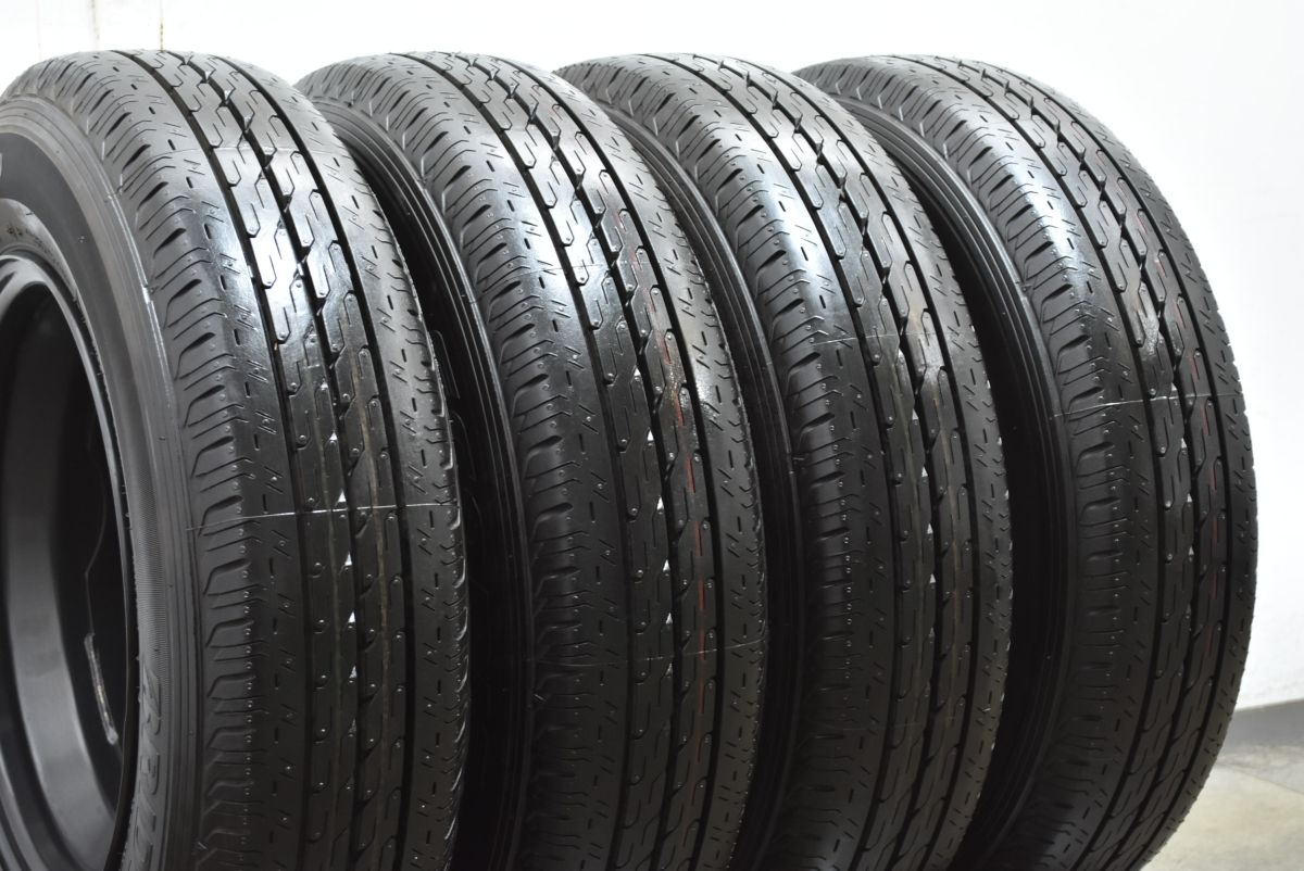 175/80R14 新車外し2025年製造ブリヂストン エコピア4本バリ山 【公式