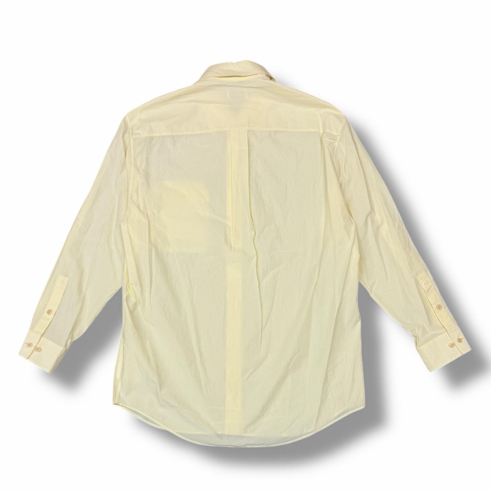 未使用 LEMAIRE DOUBLE POCKET SHIRT ダブルポケットシャツ 長袖シャツ 