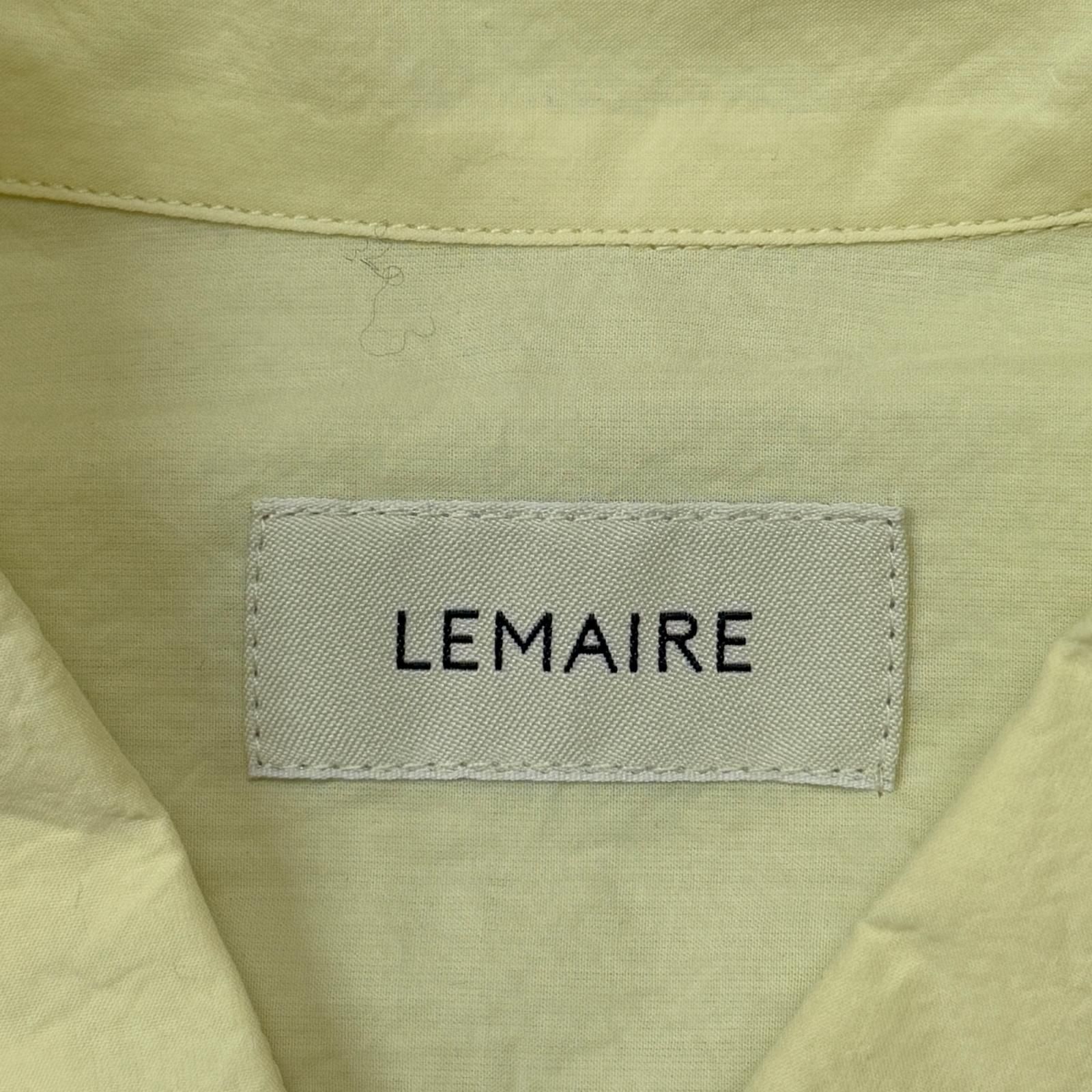 未使用 LEMAIRE DOUBLE POCKET SHIRT ダブルポケットシャツ 長袖シャツ 