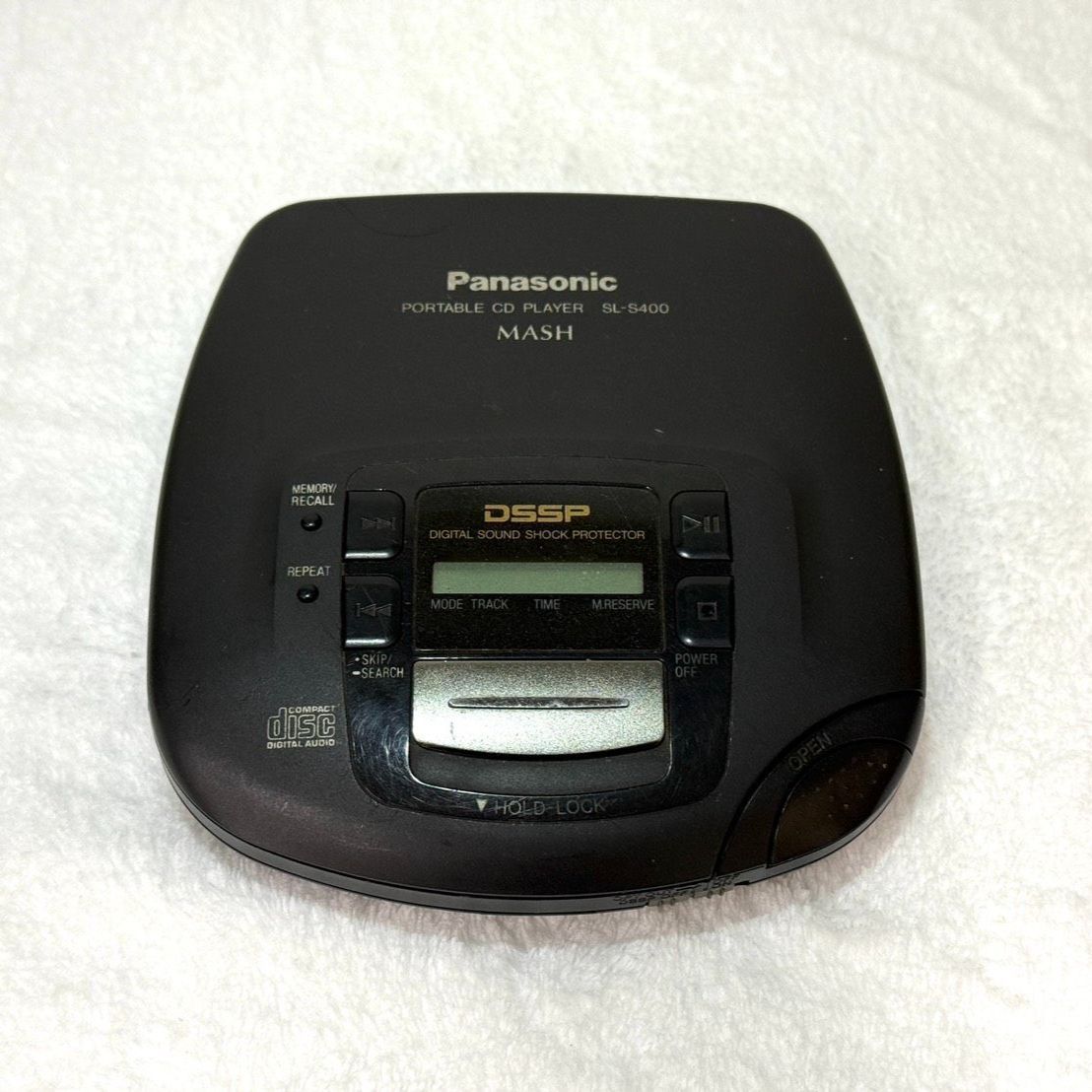 Panasonic／パナソニック　ポータブルCDプレーヤー　SL-S400 ポータブルCDプレーヤー Panasonic SL-S400 動作品 【公式通販】